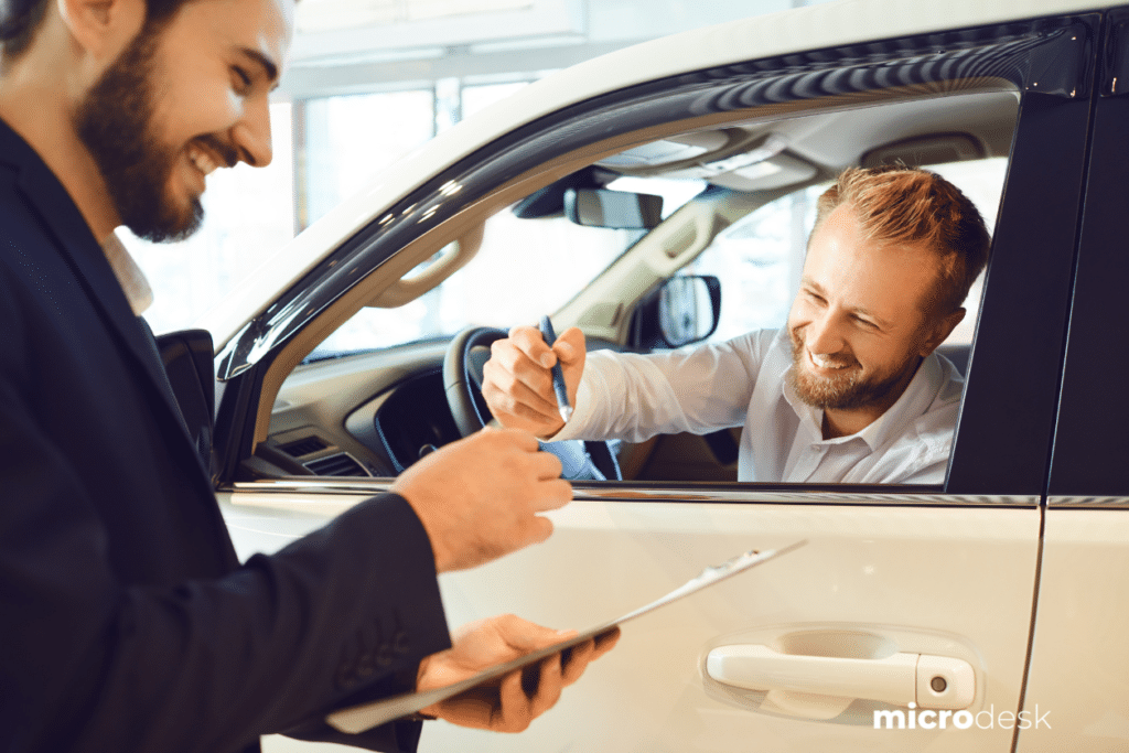 micro-entreprise d'achat-revente de voitures