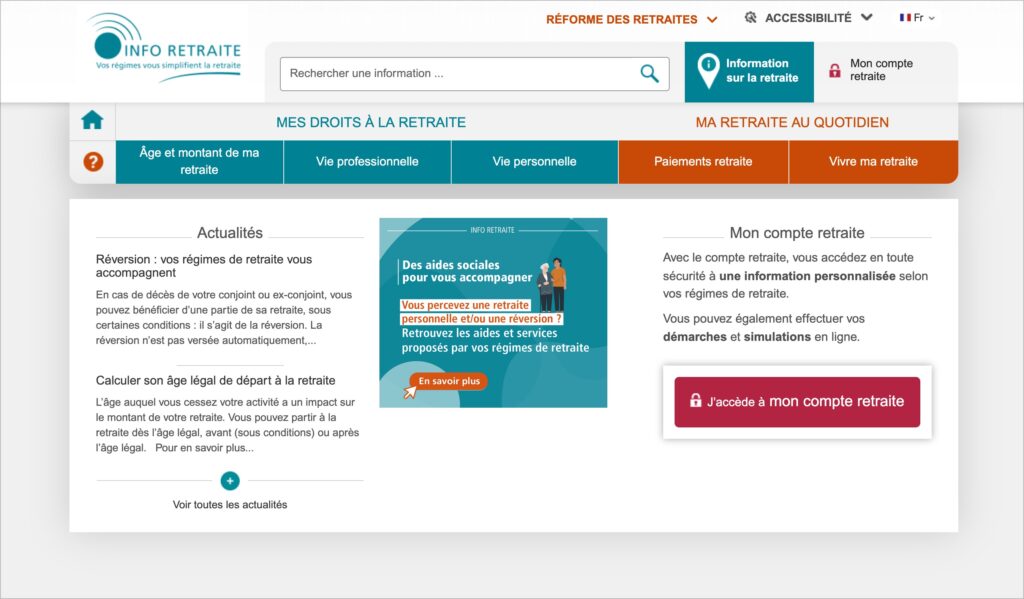 Le portail Info retraite pour la retraite du micro-entrepreneur